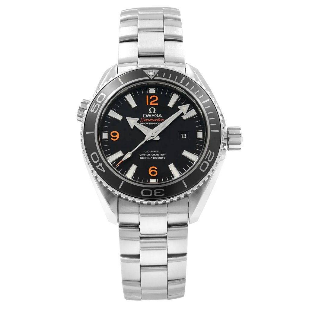 Front Full View Of OMEGA 232.30.38.20.01.002 Stainless Steel Watch Display Model Condition Excellent