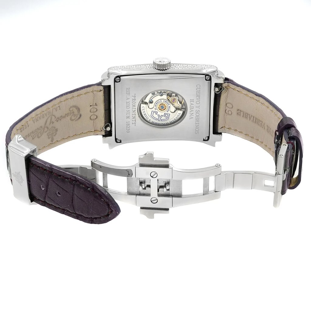 6th image of Cuervo y Sobrinos A1010.1NC-SP Wristwatch, DisplayModel condition