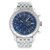 Front Full View Of Breitling A2432212/C561-443A Stainless Steel Watch Display Model Condition {Product Condition}