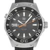 Up Close Front Facing Picture Of TAG Heuer WAJ1110.FT6015 Stainless Steel Watch Display Model Condition