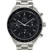 Up Close Front Facing Picture Of OMEGA 3539.50.00 Stainless Steel Watch Pre Owned Condition