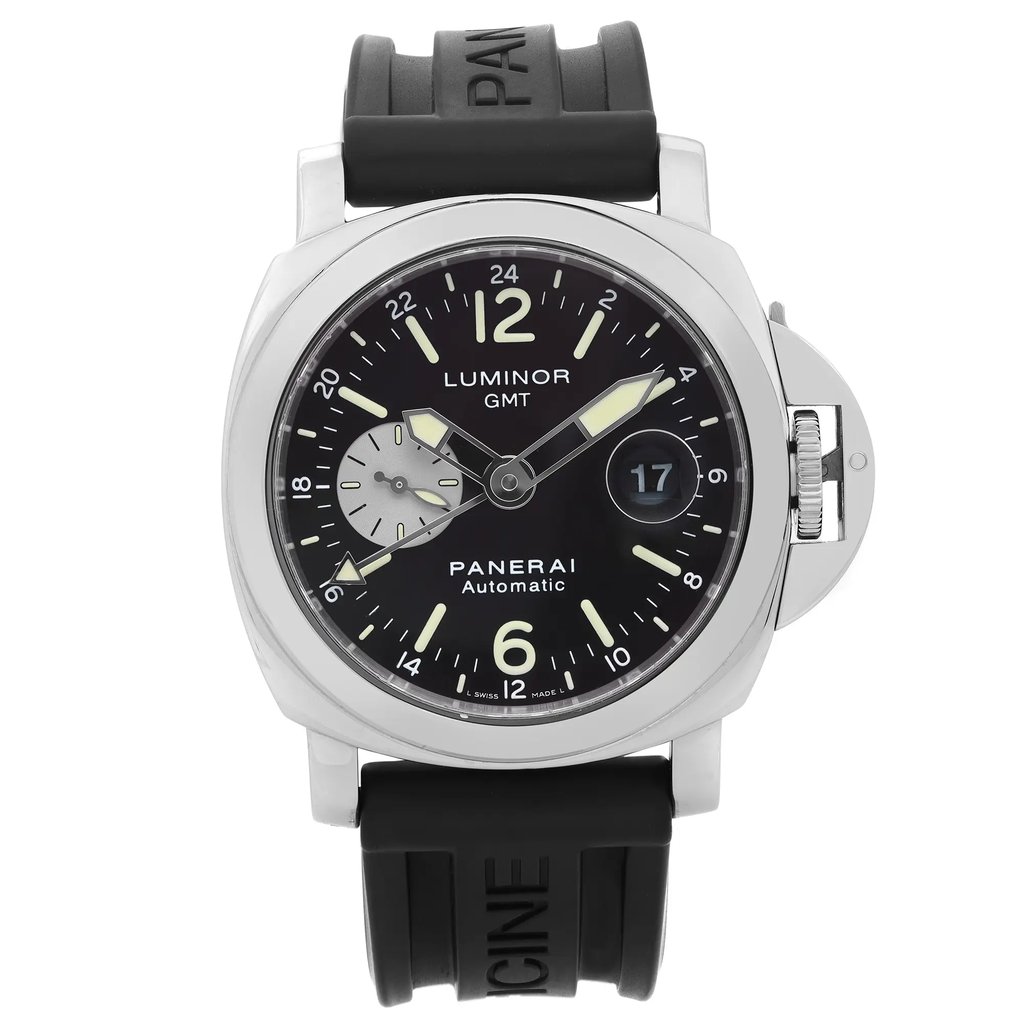 Front Full View Of Panerai PAM00088 Stainless Steel Watch Pre Owned Condition Good