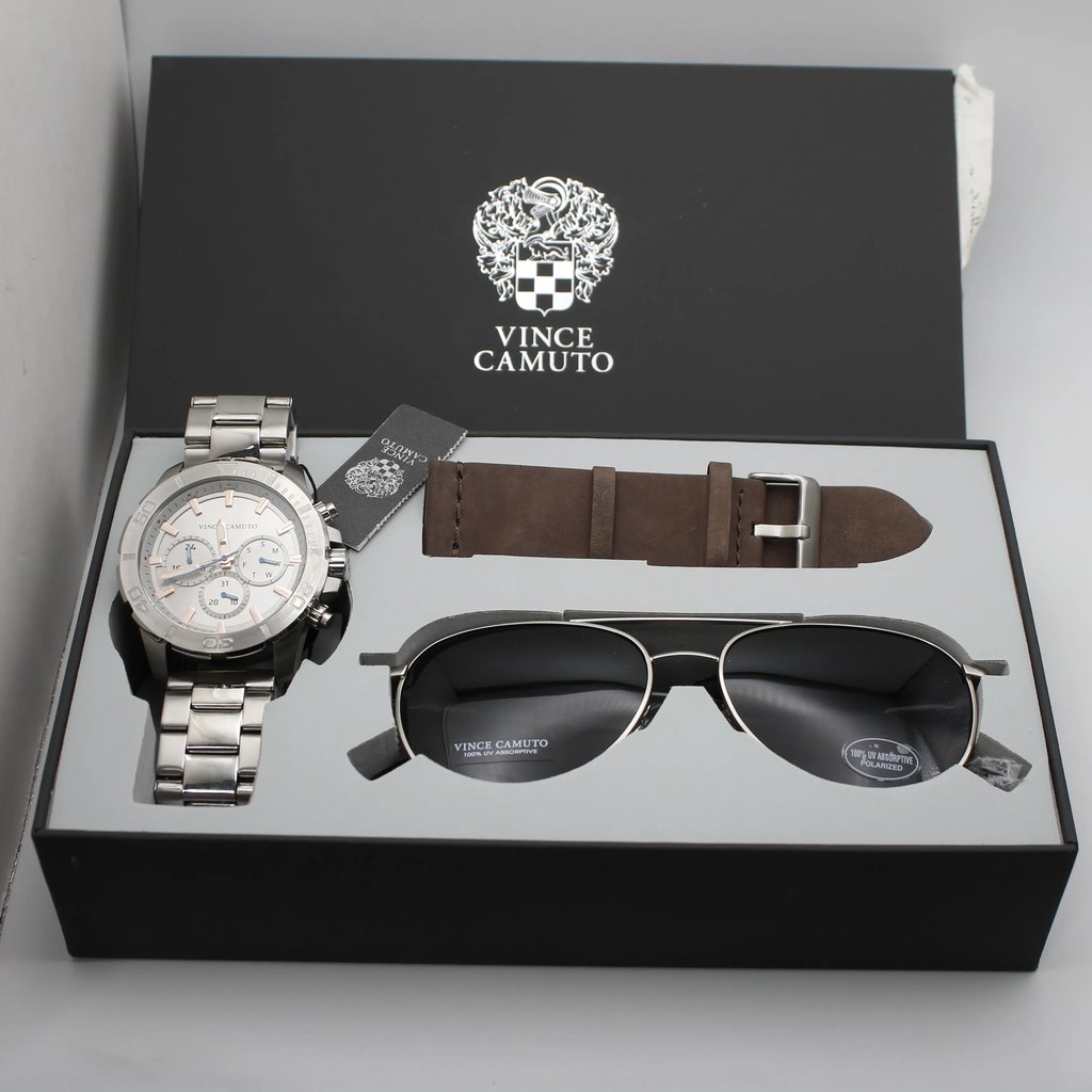 1st image of Vince Camuto Vince Camuto VC/1147GYSVST Wristwatch, NewWithDefects condition