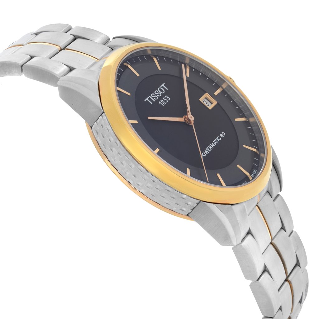 View Of Opposite Crown Facing Side Of Tissot T086.407.22.051.00 Stainless Steel Watch New With Defects Condition