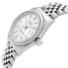 View Of Crown Facing Side Of Rolex 16220 Stainless Steel Watch Pre Owned Condition