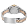 Back View Of Screwback Back Case And Closed Stainless Steel,Yellow Gold Band Of Rolex 69173 Watch Pre Owned Condition