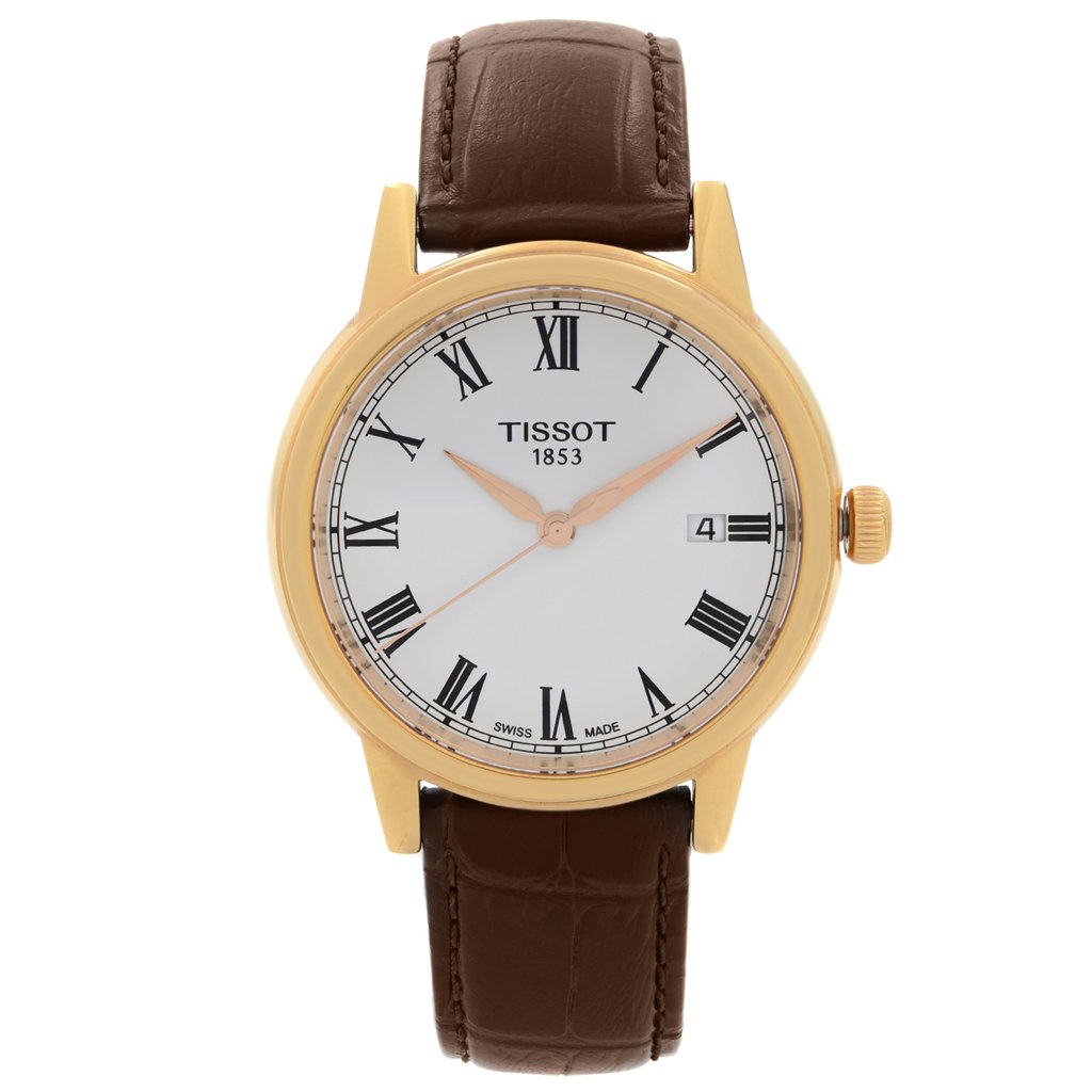 Front Full View Of Tissot T085.410.36.013.00 Stainless Steel Watch New With Defects Condition {Product Condition}
