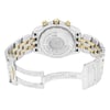 Back View Of {Caseback} Back Case And Open Stainless and Solid Gold Band Of Breitling B13356/C646-372D Watch Pre Owned Condition