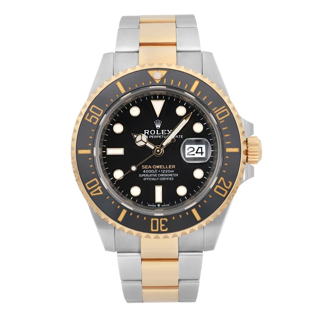 Front Full View Of Rolex 126603 Stainless Steel Watch Pre Owned Condition Excellent