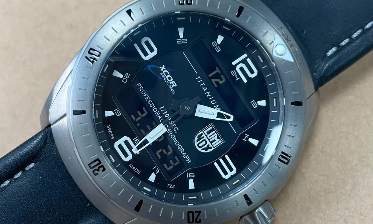 Chronostore - Luminox XCOR Space Expedition 46mm Titanium Black