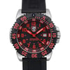 Up Close Front Facing Picture Of Luminox XS.3165 Stainless Steel Watch Pre Owned Condition