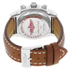 Back View Of {Caseback} Back Case And Closed Leather Band Of Breitling AB042011/Q589-437X Watch Display Model Condition