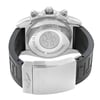 Back View Of {Caseback} Back Case And Closed Rubber Band Of Breitling AB011610/BB08 Watch Pre Owned Condition