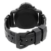 Back View Of Solid Back Case And Closed Rubber,Silicone Band Of Panerai PAM00616 Watch Pre Owned Condition