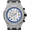Up Close Front Facing Picture Of Audemars Piguet 26182ST.OO.D018CR.01 Stainless Steel Watch Pre Owned Condition