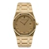 Front Full View Of Audemars Piguet 56175ba Yellow Gold Watch Pre Owned Condition {Product Condition}