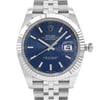 Up Close Front Facing Picture Of Rolex 126334 Stainless Steel Watch Pre Owned Condition