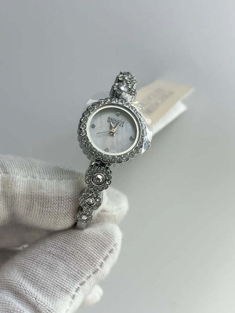 3rd image of Badgley Mischka Badgley Mischka BA/1405SVST Wristwatch, Unworn condition