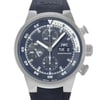 Up Close Front Facing Picture Of IWC IW371933 Stainless Steel Watch Pre Owned Condition
