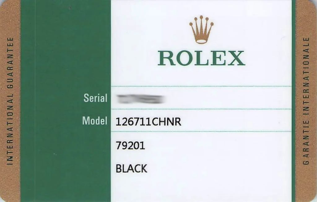 7th image of Rolex 126711CHNR Wristwatch, DisplayModel condition