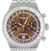 Up Close Front Facing Picture Of Breitling A2334021/Q548-445A Stainless Steel Watch Pre Owned Condition