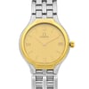 Up Close Front Facing Picture Of OMEGA 595.0101 Stainless Steel Watch Pre Owned Condition