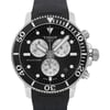 Up Close Front Facing Picture Of Tissot T120.417.17.051.00 Stainless Steel Watch Display Model Condition