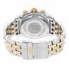 Back View Of {Caseback} Back Case And Closed Stainless Steel Band Of Breitling CB014012/G713-378C Watch Display Model Condition
