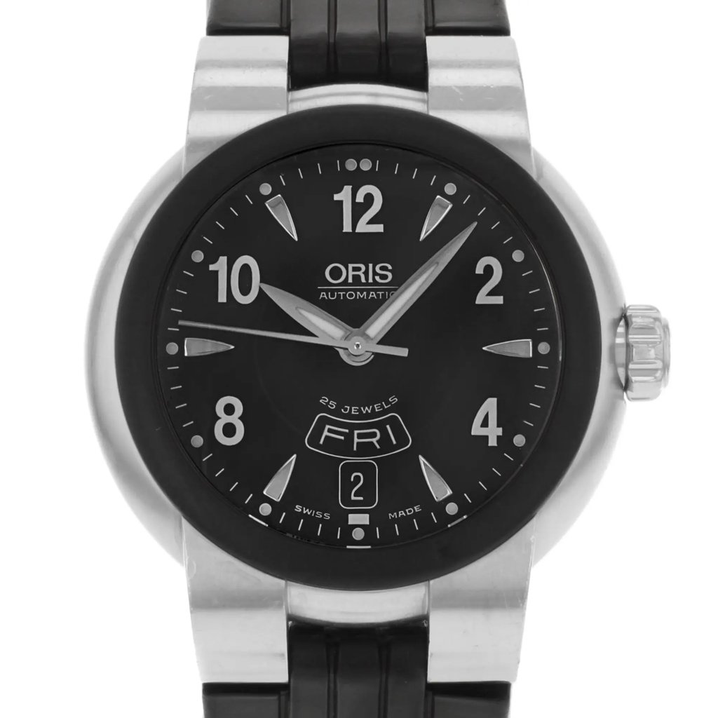 2nd image of Oris 01 635 7518 4464-07 4 24 14 Wristwatch, PreOwned condition
