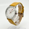 View Of Crown Facing Side Of Mondaine  A660.30360.16SBE Stainless Steel Watch Unworn Condition