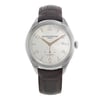 Front Full View Of Baume & Mercier MOA10054 Stainless Steel Watch Pre Owned Condition {Product Condition}