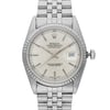 Up Close Front Facing Picture Of Rolex 16234 Stainless Steel Watch Pre Owned Condition