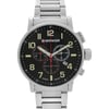 Up Close Front Facing Picture Of Wenger 01.343.105 Stainless Steel Watch Display Model Condition