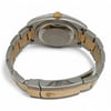 Back View Of Solid Back Case And Closed Stainless Steel,Yellow Gold Band Of Rolex 116233 Watch Pre Owned Condition