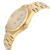 View Of Crown Facing Side Of Tissot T1374103302100 Gold 18kt Watch Pre Owned Condition