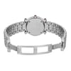 Back View Of Screwback Back Case And Open Stainless Steel Band Of Chopard 27/8250-23 Watch Pre Owned Condition