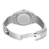 Back View Of Solid Back Case And Open Stainless Steel Band Of Rolex 126334 Watch New Condition