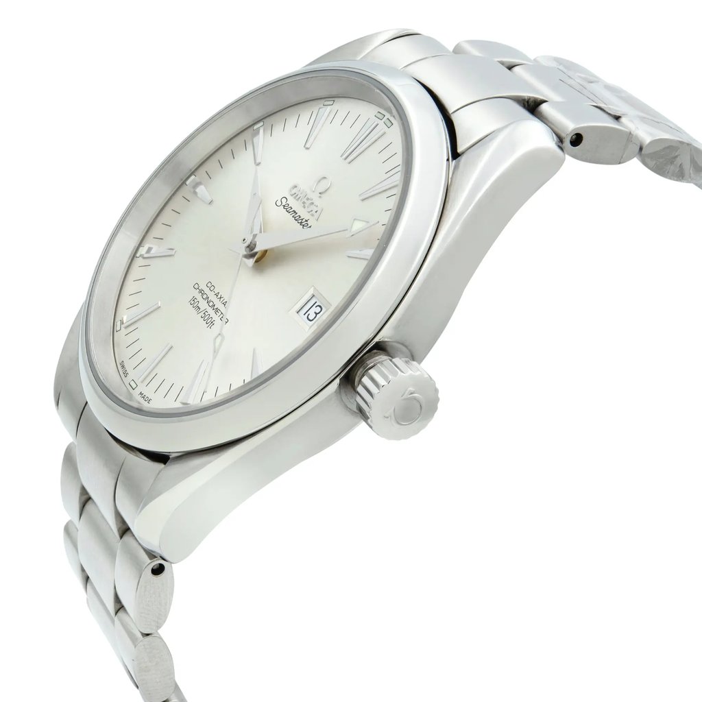 View Of Crown Facing Side Of OMEGA 2503.30.00 Stainless Steel Watch Pre Owned Condition