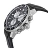 View Of Crown Facing Side Of Tissot T120.417.17.051.00 Stainless Steel Watch Display Model Condition
