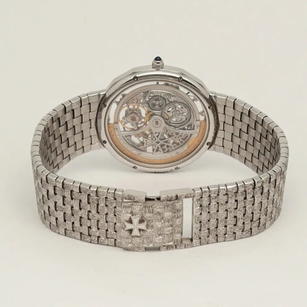 5th image of Vacheron Constantin Patrimony Squelette Wristwatch, PreOwned condition