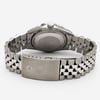 Back View Of Solid Back Case And Closed Stainless Steel Band Of Rolex 16014 Watch Pre Owned Condition