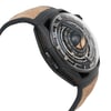 View Of Opposite Crown Facing Side Of HYT H02984-A Carbon Fiber Watch New Condition