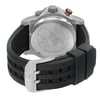 Back View Of Solid Back Case And Closed Rubber,Stainless Steel Band Of Luminox 8153.RP Watch Display Model Condition