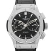 Up Close Front Facing Picture Of Hublot 521.NX.1170.LR Titanium Watch Pre Owned Condition