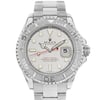 Up Close Front Facing Picture Of Rolex 16622 Stainless Steel Watch Pre Owned Condition