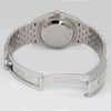 Back View Of Solid Back Case And Open Stainless Steel Band Of Rolex 126234 Watch Pre Owned Condition