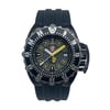 An image of a Wristwatch by Luminox. This New With Defects item is designed for Men, featuring a Diver style. It has a Mechanical (Automatic) movement and an Analog display with a Gray dial color. The indices include 12-Hour Dial,Baton Indexes,Non-Numeric Hour Marks. The band is made of Rubber and the case is made of Stainless Steel. The watch has a Round shape with a case size of 44 mm and a case thickness of 17 mm.