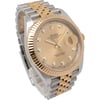 View Of Opposite Crown Facing Side Of Rolex 126333 Stainless Steel Watch Pre Owned Condition