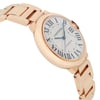 View Of Opposite Crown Facing Side Of Cartier W69004Z2 Rose Gold Watch Pre Owned Condition