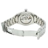 Back View Of Exhibition Back Case And Open Stainless Steel Band Of OMEGA 2503.30.00 Watch Pre Owned Condition